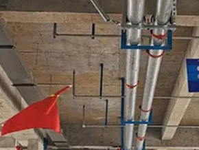红河管廊支架的安装方法